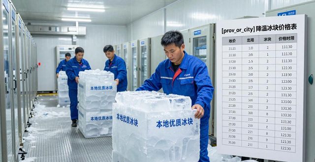 静安降温冰块多少钱一吨？本地制冰厂报价来了