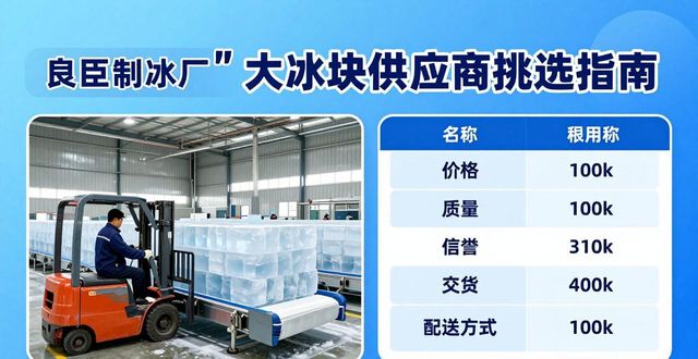 静安大冰块供应 工厂降温就用良臣制冰厂